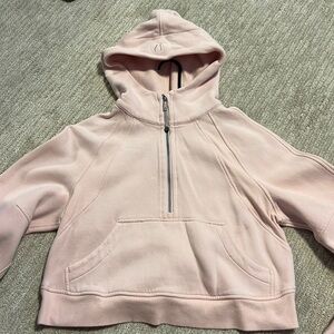 Lululemon rare strawberry milk scuba xs/s hoodie sweatshirt jacket